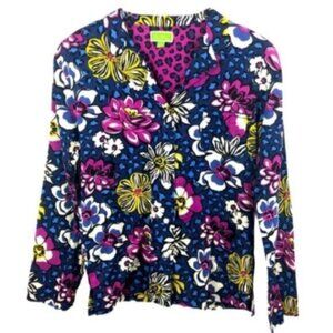 Vera Bradley | Women's Floral Button Down Shirt Size Small